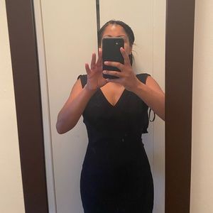 Herve Leger black dress XS bodycon